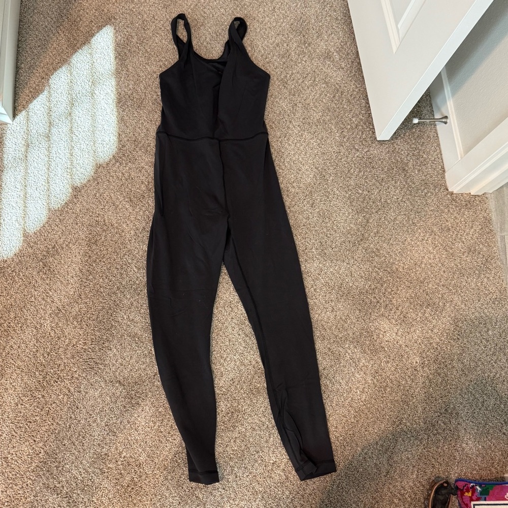 lululemon athletica Black Jumpsuit Romper